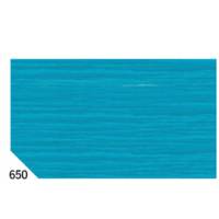 Carta crespa - 50 x 250 cm - 48 gr/m2 - turchese 650 - conf. 10 rotoli - Rex Sadoch - KR363-650 - 8006715065169 - DMwebShop