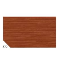 Carta crespa - 50 x 250 cm - 48 gr/m2 - marrone 870 - conf. 10 rotoli - Rex Sadoch - KR363-870 - 8006715065190 - DMwebShop
