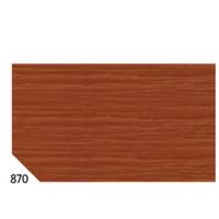 Carta crespa - 50 x 250 cm - 48 gr/m2 - marrone 870 - conf. 10 rotoli - Rex Sadoch - KR363-870 - 8006715065190 - DMwebShop