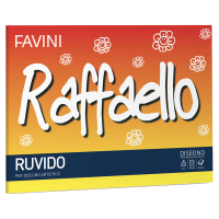 Album Raffaello - 24 x 33 cm - 100 gr - 20 fogli ruvido - Favini A104614