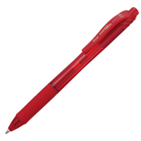 Roller a scatto Energel x BL107 - punta 0,7 mm - rosso - Pentel - BL107-BX - 884851006776 - DMwebShop