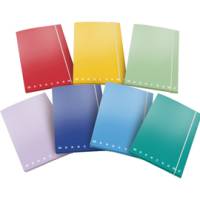 Cartellina con elastico Monocromo - cartone - 3 lembi - dorso 1,2 cm - 26 x 34 cm - colori assortiti - conf. 6 pezzi - Pigna - 02175633L - 8005235090989 - DMwebShop