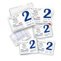 Blocco2 - 330 x 480 mm - collato - 12 fogli - 110 gr - liscio squadrato - 33 x 48 cm - conf. 10 pezzi - Pigna - 0220019SG - 8005235104501 - DMwebShop