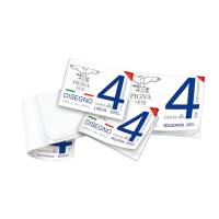 Blocco4 - 330 x 480 mm - 4 angoli - 20 fogli - 200 gr - ruvido - 33 x 48 cm - Pigna - 0220023OR - 8005235104549 - DMwebShop