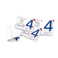 Blocco4 - 330 x 480 mm - 4 angoli - 20 fogli - 200 gr - ruvido - 33 x 48 cm - Pigna - 0220023OR - 8005235104549 - DMwebShop