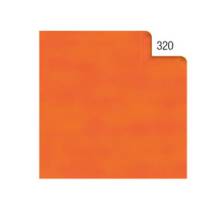 Carta velina - 50 x 70 cm - 20 gr - arancio 320 - busta 26 pezzi - Rex Sadoch - KV106320 - 4005063106405 - DMwebShop