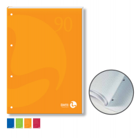 Blocco notes90 - A4 - collato lato lungo - 1 rigo - 50 fogli - 90 gr - 4 fori - copertina 250 gr - conf. 10 pezzi - BM - 0100227 - 8008234002274 - DMwebShop