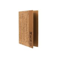Portamenu' Design sughero - A4 - 24 x 34 cm - 1 inserto doppio incluso - Securit - MC-DRA4-CORK - 8717624247019 - DMwebShop