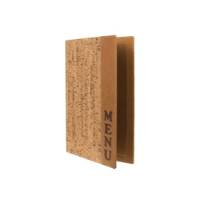 Portamenu' Design sughero - A4 - 24 x 34 cm - 1 inserto doppio incluso - Securit - MC-DRA4-CORK - 8717624247019 - DMwebShop