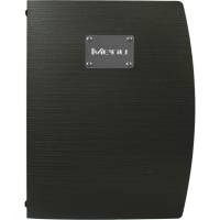 Portamenu' Rio - A4 - 24 x 34 cm - nero - 1 inserto doppio incluso - Securit - MC-RCA4-BL - 8718226497505 - DMwebShop