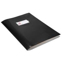 Coprimaxi Gold con alette 21 x 30 cm PVC 300 mic laccato nero - 9875