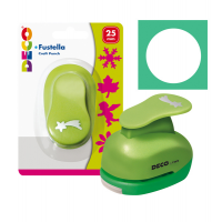 Fustella - motivo cerchio - dimensione sagoma 25 mm - Deco - 11480 - 8004957114805 - DMwebShop
