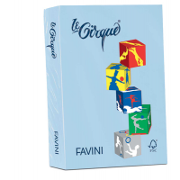 Carta Le Cirque - A4 - 160 gr - azzurro pastello 106 - conf. 250 fogli - Favini - A747304 - 8025478322661 - DMwebShop