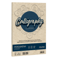 Carta Calligraphy Pergamena - A4 - 90 gr - A4 - sabbia 02 - conf. 50 fogli - Favini A69U204