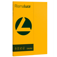 Carta Rismaluce Small - A4 - 200 gr - giallo oro 52 - conf. 50 fogli - Favini - A69H544 - 8007057615210 - DMwebShop
