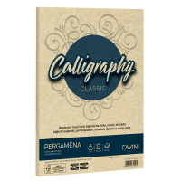 Carta Calligraphy Pergamena - A4 - 90 gr - crema 05 - conf. 50 fogli - Favini A692204