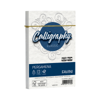 Busta Calligraphy Pergamena - 120 x 180 mm - 90 gr - bianco 01 - conf. 25 pezzi - Favini - A570297 - 8007057741308 - DMwebShop