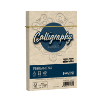 Busta Calligraphy Pergamena - 120 x 180 mm - 90 gr - sabbia 02 - conf. 25 pezzi - Favini - A57U207 - 8007057741315 - DMwebShop