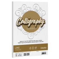 Carta Calligraphy Lino - A4 - 120 gr - bianco 01 - conf. 50 fogli - Favini A690514