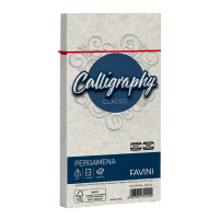 Busta Calligraphy Pergamena - 110 x 220 mm - 90 gr - perla 10 - conf. 25 pezzi - Favini - A574203 - 8007057741292 - DMwebShop