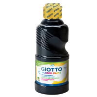 Tempera pronta - 250 ml - nero - Giotto 530824
