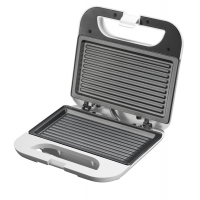 Tostiera a piastre Tostina - 13 x 23 cm - 750 W - bianco - Melchioni Family - 118330011 - 8006012366501 - DMwebShop