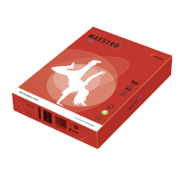 Carta Maestro Color - A4 - 160 gr - rosso forte CO44 - conf. 250 fogli - Mondi - 7221 - 9003974424378 - DMwebShop