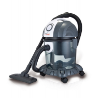 Bidone aspiratutto Mr Bin G - 49,5 x 36 x 37 cm - 1400 W - bianco-nero-grigio - Melchioni 118140006