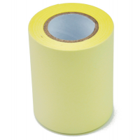 Rotolo ricarica carta autoadesiva - giallo pastello - 59 mm x 10 mt - per Memoidea Tape Dispenser - Iternet 3205