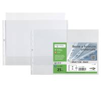 Buste forate Atla T - pesante liscio - 30 x 22 cm - album - trasparente - conf. 25 pezzi - Sei Rota - 663022 - 8004972024882 - DMwebShop