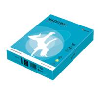 Carta Maestro Color A4,160 gr azzurro forte AB48 confezione 250 fogli - 10114