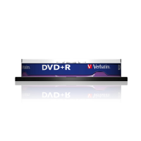 Scatola 10 DVD+R - silver - 4,7 Gb - Verbatim - 43498 - 23942434986 - DMwebShop