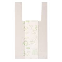 Shoppers Mini - 22 x 40 cm - mater-bi - bianco - scatola 500 pezzi - No Brand - G1D005H - 8054154230228 - DMwebShop
