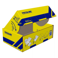 Scatola spedizioni Postal Box - medio - 34 x 24 x 12 cm - Blasetti - 0422 - 8007758014220 - DMwebShop