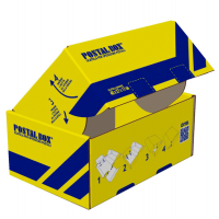 Scatola spedizioni Postal Box - grande - 40 x 27 x 17 cm - Blasetti - 0423 - 8007758014237 - DMwebShop