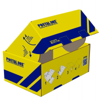 Scatola spedizioni Postal Box - 40 x 27 x 17 cm - Blasetti - 0423 - 8007758014237 - DMwebShop