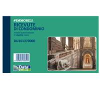 Blocco ricevute condominio - 50-50 copie autoricalcanti - 16,8 x 10 cm - conf. 5 pezzi - Data Ufficio - DU161370000 - 8008842585152 - DMwebShop