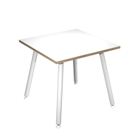 Scrivania Skinny Metal - 80 x 80 x H 74,4 cm - bianco - Artexport - 6401-DJA-3C-AM - DMwebShop