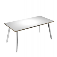 Scrivania Skinny Metal - 160 x 80 x H 74,4 cm - bianco - Artexport - 6403-DJA-3C-AM - DMwebShop