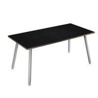 Scrivania Skinny Metal - 160 x 80 x H 74,4 cm - bianco-nero venato - Artexport - 6403-DJA-8C-AM - DMwebShop