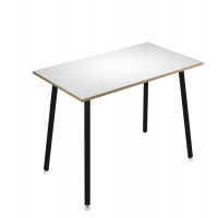 Tavolo alto Skinny Metal - 140 x 80 x H 105 cm - nero-bianco - Artexport - 6402-DJC-3C-AQ - DMwebShop