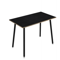 Tavolo alto Skinny Metal - 140 x 80 x H 105 cm - nero-nero venato - Artexport - 6402-DJC-8C-AQ - DMwebShop