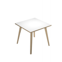 Scrivania Woody - 80 x 80 x H 74,4 cm - rovere-bianco - Artexport - 6401-DKA-3C - DMwebShop