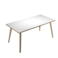 Scrivania Woody - 160 x 80 x H 74,4 cm - rovere-bianco - Artexport - 6403-DKA-3C - DMwebShop