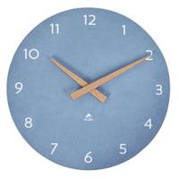 Orologio da parete HorMilena - diametro 30 cm - blu-legno - Alba - HORMILENA B - 3129710017027 - DMwebShop