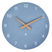 Orologio da parete HorMilena - Ø 30 cm - blu-legno - Alba