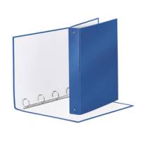 Raccoglitore Meeting - 4 anelli tondi 30 mm - dorso 4 cm - f.to utile 22 x 30 cm - PPL - blu metallizzato - Esselte - 395792960 - 8004157792964 - DMwebShop
