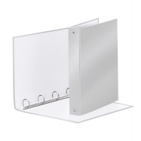 Raccoglitore Meeting - 4 anelli tondi 30 mm - dorso 4 cm - f.to utile 22 x 30 cm - PPL - grigio metallizzato - Esselte - 395792970 - 8004157792971 - DMwebShop
