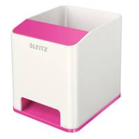 Portapenne con amplificatore WOW - 9 x 10 x 10 cm - fucsia - Leitz - 53631023 - 4002432113675 - DMwebShop