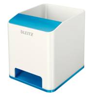 Portapenne con amplificatore WOW - 9 x 10 x 10 cm - blu - Leitz - 53631036 - 4002432113682 - DMwebShop